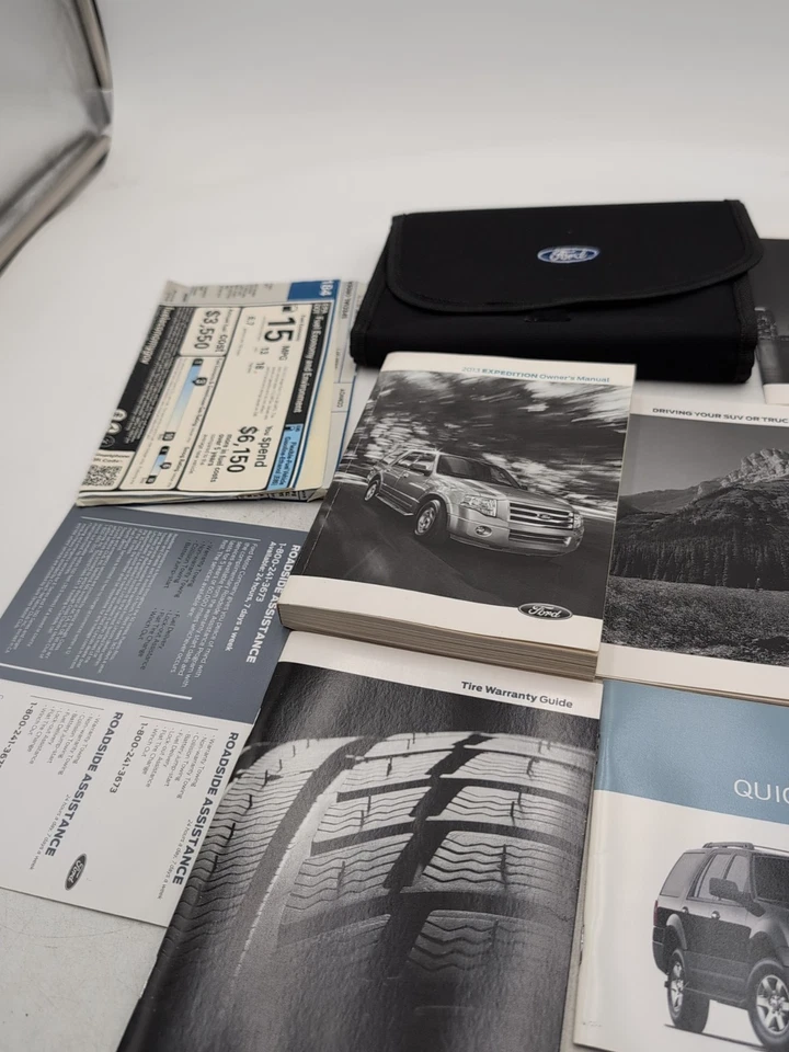 Ford Expedition 2013 conjunto manual del propietario EL Limited XL Max XLT 13 libros de guía del usuario Foto 2 de 3