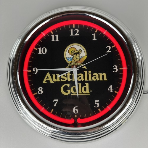 Neon Clock Australian Gold Exotic Blend Suntan Lotion Koala Neon Clock Works - Picture 2 of 11