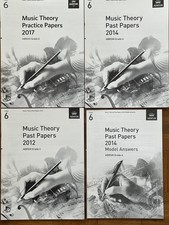 ABRSM Musiktheorie Praxispapiere Klasse 6 verschiedene Restposten