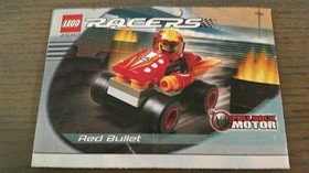 LEGO Racers: Red Bullet (4582) 100% Complete w Minifigures & Instructions