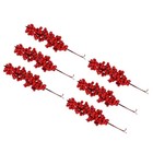  3 PCS Red Berry Artificial Christmas Tree Decoration Accessories