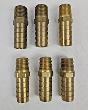 1/2" Hose Barb 1/4" NPT Lot of 6