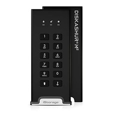 diskAshur M2 | PIN authenticated, Hardware encrypted USB 3.2 Portable SSD 1TB