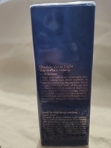 Estee Lauder Double Wear Light Stay-in-Place Makeup INTENSITY 6.0 Full NIB 1 Oz - Picture 3 of 3