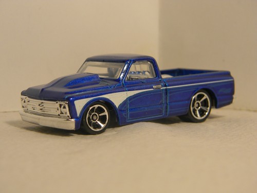 2016 Hot Wheels 143/250 " '67 Chevy C10" blau 3/10 HW Hot Trucks, lose