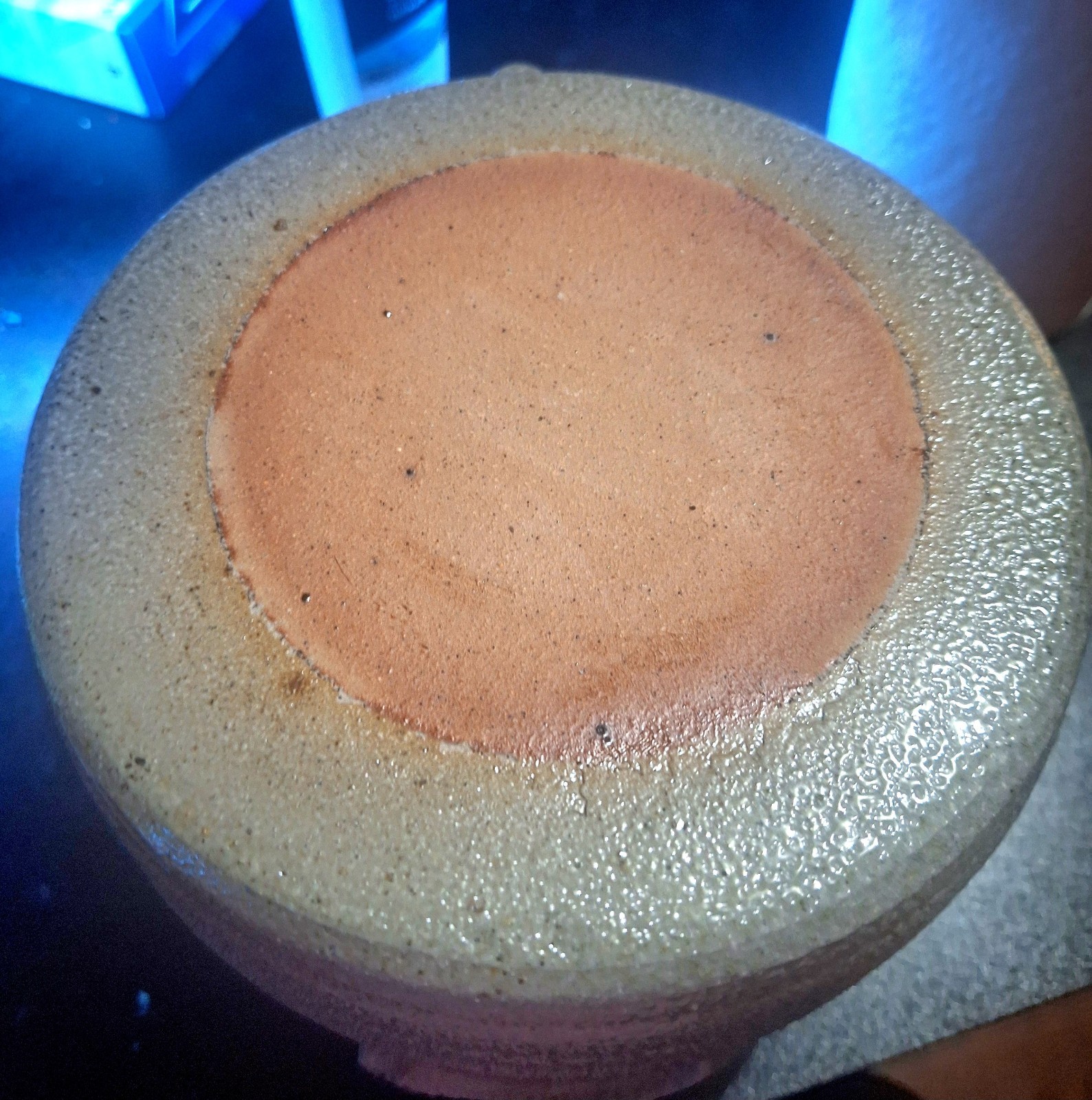 Vintage ROWE POTTERY 🩵Glaze Heavy Handmade with Original Cover