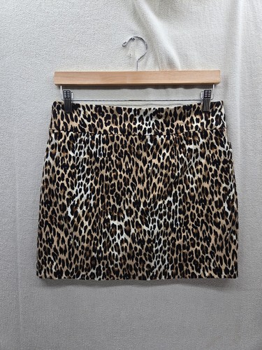 ATTYRE Leopard Print Mini Hidden Shorts Stretchable Skirt Size-6 - Picture 4 of 7