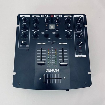 DENON DN-X120 DJ Mixer with Power Adapter Compact High Quality