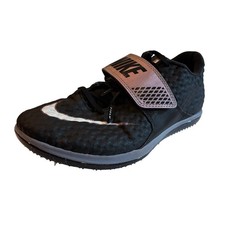 Nike Air Zoom HJ Elite Track Field Spikes 806561 Black Mens 7.5 Womens 9 FLAW 