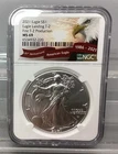 2021 T-2 American Silver Eagle - NGC - MS 69 - First T-2 Production
