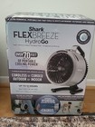 Shark FlexBreeze HydroGo 8.4 in. 5-Fan Speeds Personal Misting Portable Fan