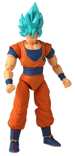 Super Saiyan Blue Goku Dragon Ball Action Figure 6.5 Inch 16 Points Articulation - Picture 2 of 8