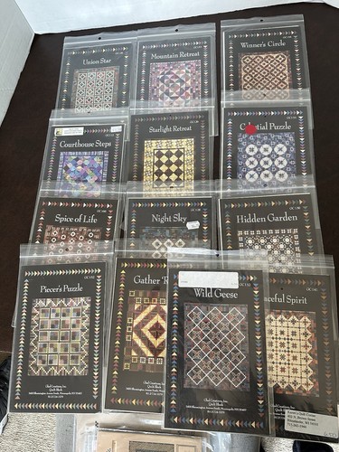 13 NEW Mixed Lot of Quilt Sewing Patterns Glad Creations #3
