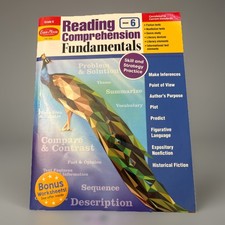 Evan-Moor Reading Comprehension Fundamentals, Grade 6, Homeschool and Classroom