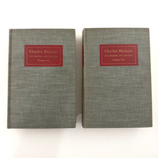 CHARLES DICKENS: HIS TRAGEDY AND TRIUMPH 2 Volumes Edgar Johnson 1952 First/1st