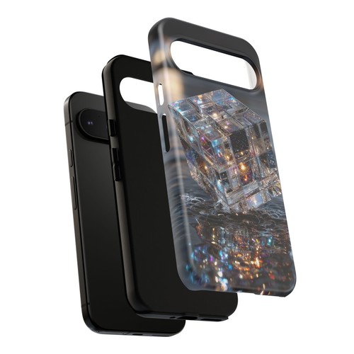 Crystal Cube Matrix Reflection - Phone Cover Case for iPhone, Galaxy, Pixel - 第 141/261 張圖片