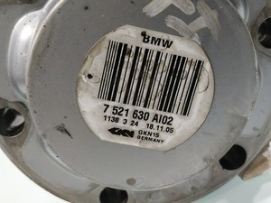 7521630 antriebswelle hinten links 555979 BMW SERIE 7 E65 E66 730D 2005