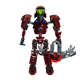 LEGO BIONICLE TOA VAKAMA COMPLETE SET CANISTER INSTRUCTIONS DISC 100% 2004 #8601