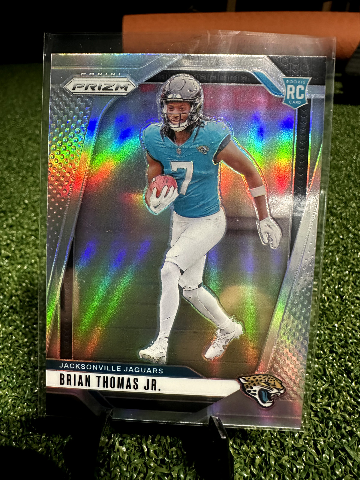 2024 Panini Prizm - Rookies Brian Thomas Jr. #314 Silver Prizm (RC)