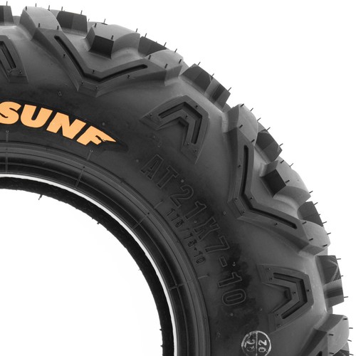 KAC 16x8-7 ATV Tires – Set Of 2, 4 Ply, All Terrain, Front Placement, 175LB Load