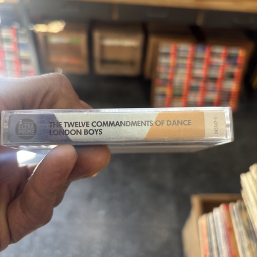The London Boys - Twelve Commandments Of Dance Audio Cassette / W/ Felt - Picture 3 of 7