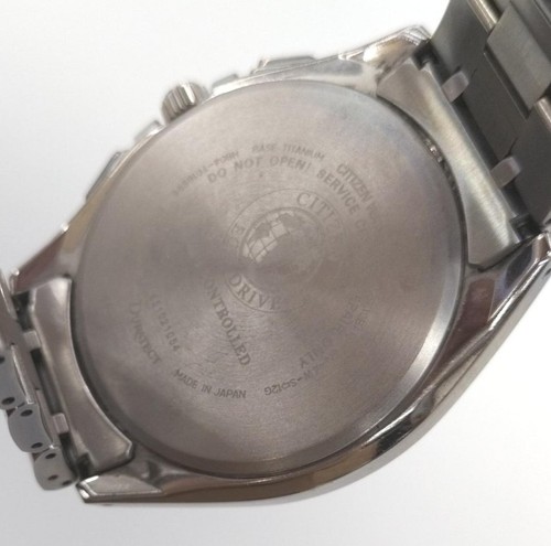 Citizen H804-T018696 Solar Funkuhr 1,4 Zoll schwarz gebraucht - Bild 9 von 9