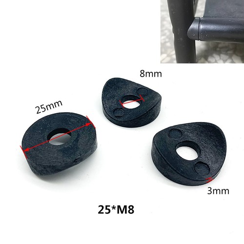 M6/8 Plastic Curved Fasteners Washer Chair Table Crossover Connection 16/19/25mm - Picture 9 of 11