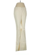 St. John's Bay Women Ivory Dress Pants 8