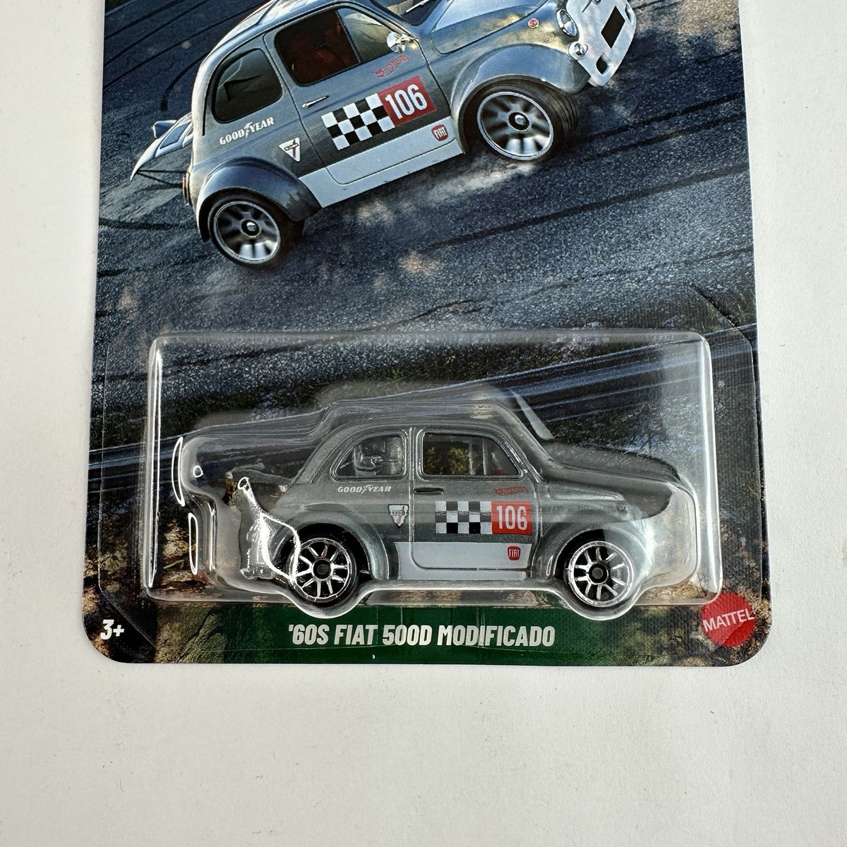 2026 Hot Wheels Silver Series Summit Surge '60S FIAT 500D