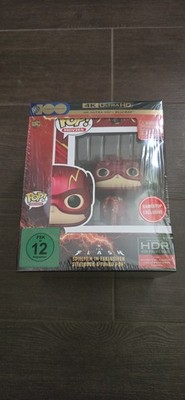 The Flash 4k UHD + Blu-ray Steelbook + Funko Pop Figur