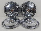 1955 1956 Ford Thunderbird Fairlane 15" Wheel Cover Hubcaps Hub Caps Set of 4