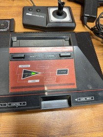 SEGA Master System Console Bundle w/ 2 Controllers Zapper RF Switch All Cables