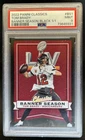 2022 Panini Classics Tom Brady Banner Season Black #1/1 Buccaneers PSA 9