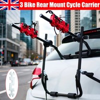 3 Bicycle Carrier Car Rack Bike Cycle Universal High Quality Rear Boot Mount UK