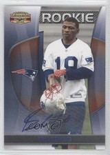 2009 Donruss Gridiron Gear Platinum Signatures /25 Brandon Tate Rookie Auto RC