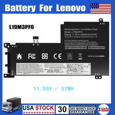 L19M3PF6 Battery L19L3PF2 For Lenovo Ideapad 5-15IIL05 81YK 5-15ARE05 81YQ 57WH
