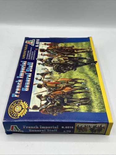 Italeri Guerras Napoleónicas 6016 Estado Mayor Imperial Francés 1:72 Modelado Nuevo - Imagen 5 de 6