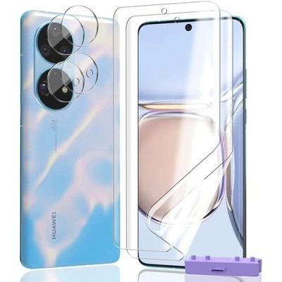 Weiche TPU Schutzfolie Kamera Schutz Glas kompatibel mit Huawei P50 Pro