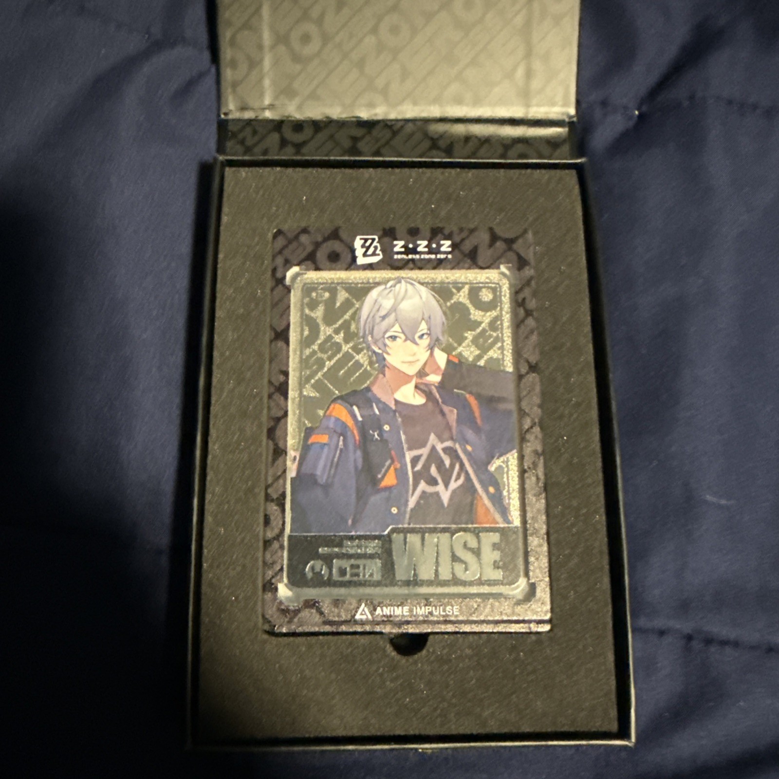 Zenless Zone Zero Silver Wise Anime Impulse Metal Art Card Series 1