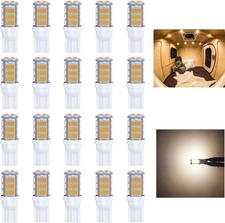 T10 921 194 168 LED Bulbs Warm White 20-Packs, Super Bright 3014 42-SMD LED Repl