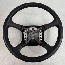 98-02 Chevy Silverado Gmc Sierra Tahoe Steering Wheel Oem Leather Gray 98-02 Chevy Silverado Gmc Sierra Tahoe Steering Wheel Oem Leather Gray