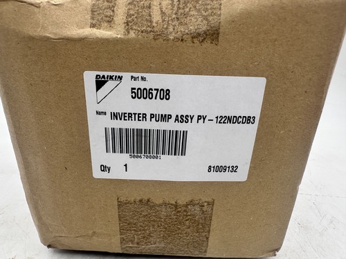 DAIKIN 5006708 INVERTER PUMP ASSY PY-122NDCDB3 - Picture 2 of 3