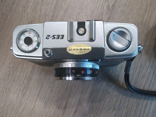 Vintage Olympus PEN EES-2 35mm Film Camera JAPAN #2548587 w/Original Case - Bild 3 von 7
