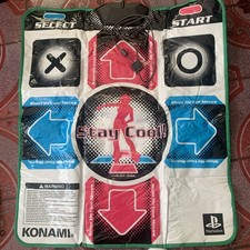 Konami Sony Playstation 1-2 Dance Dance Revolution Game Pad Dance Mat 