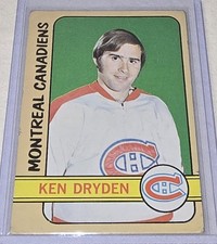 1972/73 Topps #160 Ken Dryden Canadiens Low Grade