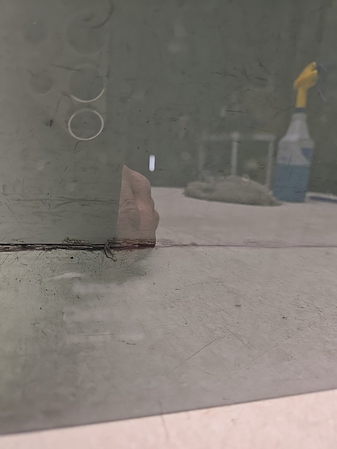 98-04 Nissan Frontier Pickup Sliding Rear Window Back Slider CENTER GLASS H611