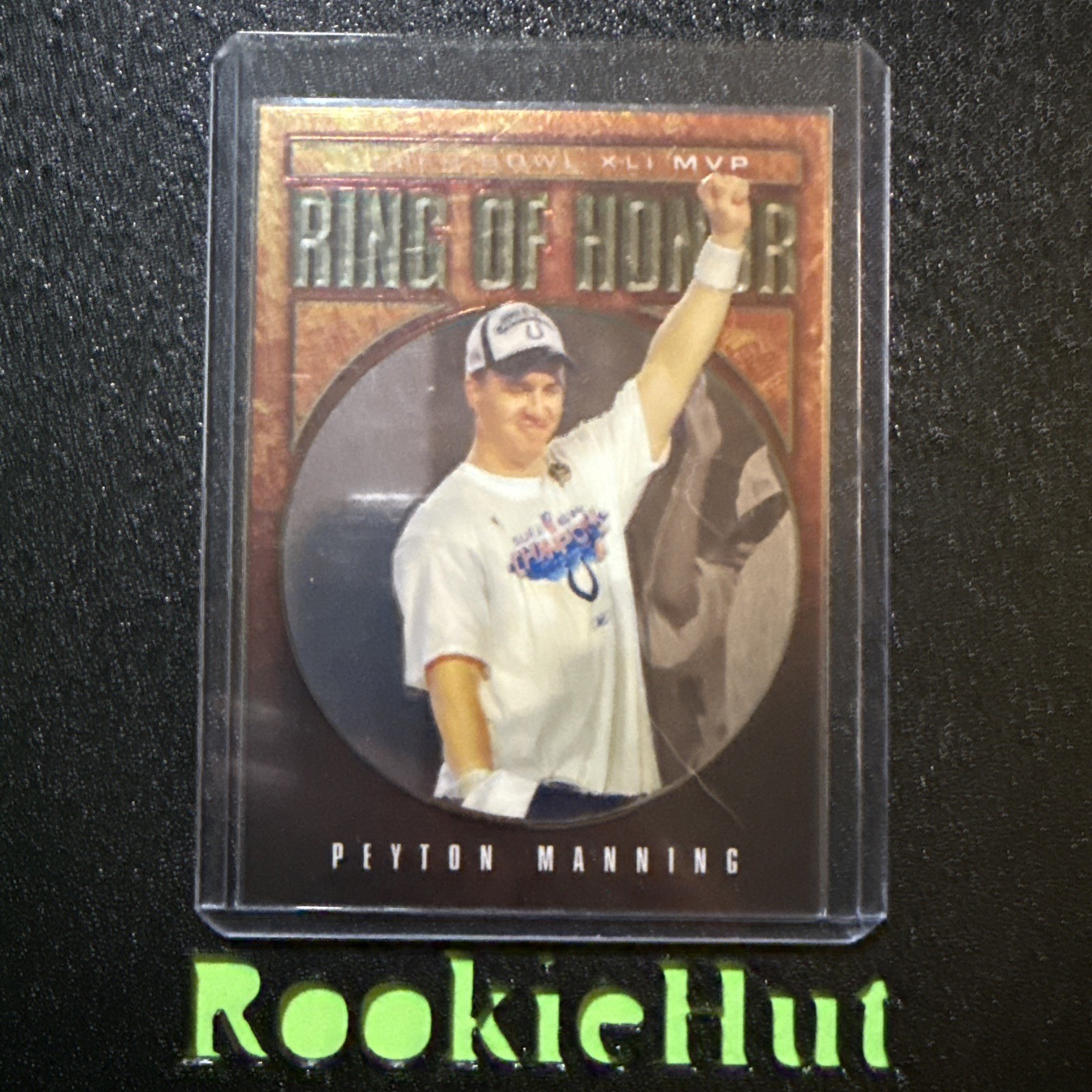 RH586 PEYTON MANNING 2007 Topps Chrome Ring of Honor Insert Card SP #RH41-PM