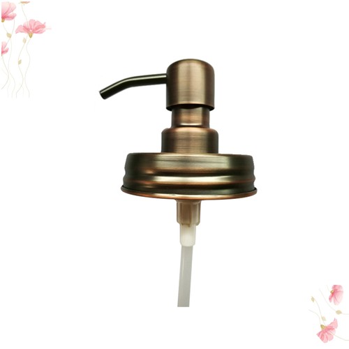 Replacement Bottle Pump Dispenser Wide Mouth Mason Jar Lids Lotion - Imagen 8 de 11
