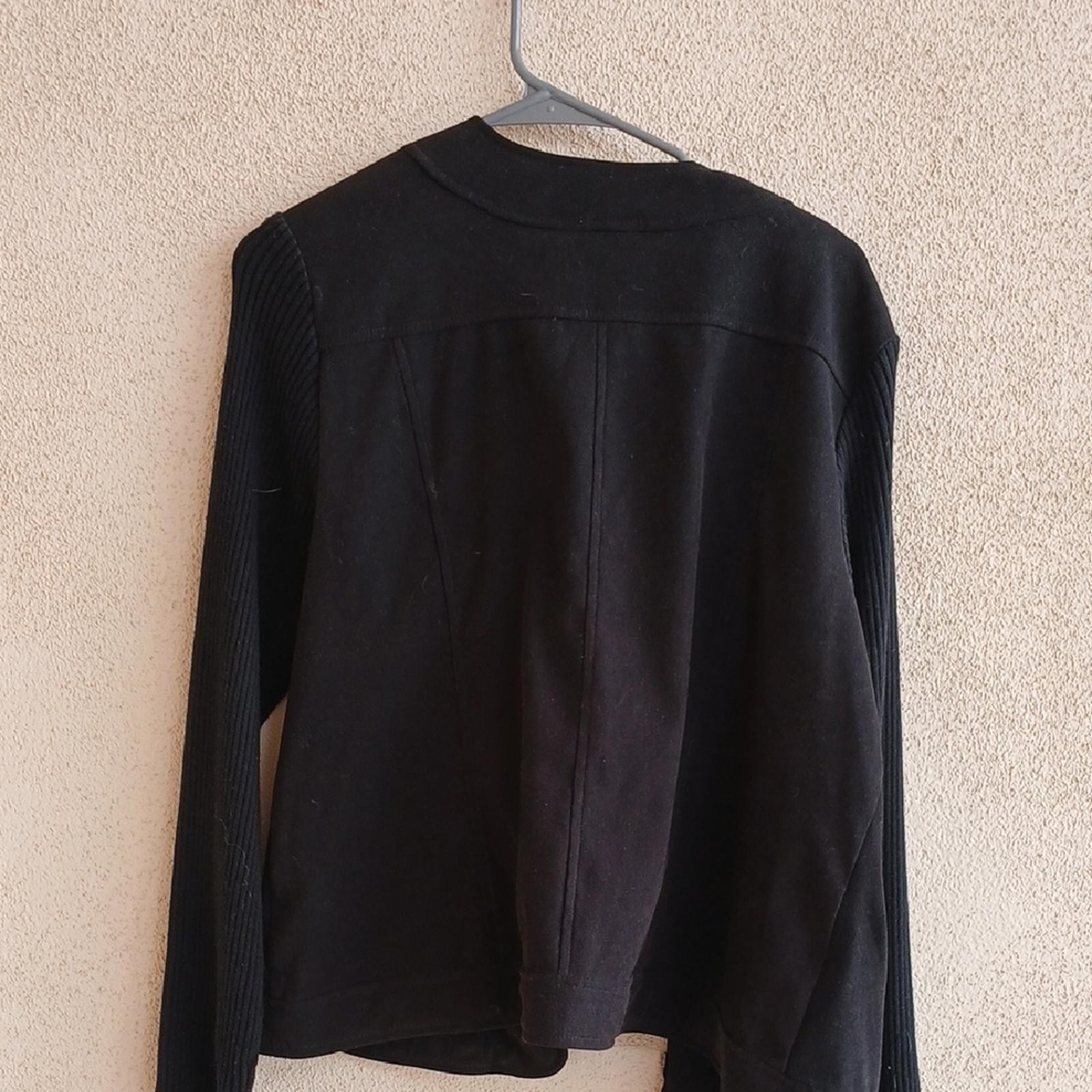 Make Offer!  Notations Black Blazer Classic Profe… - image 5