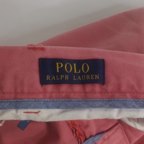Polo Ralph Lauren Men's Golf Chino Casual Shorts Classic Fit Pink Size 36 thumbnail 6